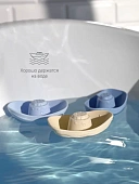 Edda игрушка для ванны Кораблики набор 3 штуки Небо