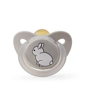 Happy Baby соска-пустышка 0+ латексная с колпачком rabbit