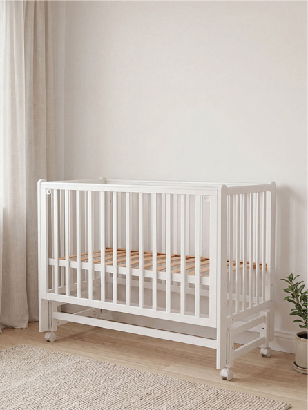 OLANT кровать с маятником Блисс (Bliss) белый - фото  6