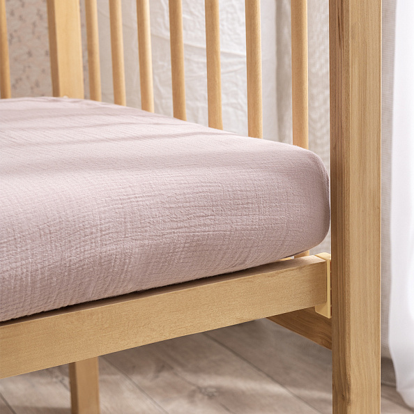 Perina комплект постельного белья Muslin Лето розовое/Мокко 3 предмета - фото  9