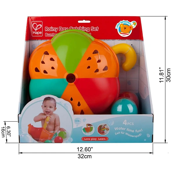Hape игрушка для купания Дождливый день - фото  4