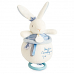 Dou Dou et Compagnie кролик музыкальная игрушка голубой Perli 19 см