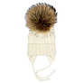 OLANT BABY шапка 100% шерсть с помпоном - фото 1