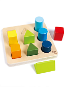 Hape сортер Цвета и формы 9 блоков