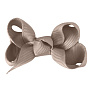 Milledeux Заколка-зажим “Boutique Bow”, маленькая, коллекция “Classic Grosgrain“, бежевая