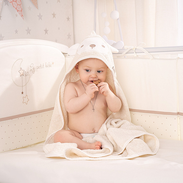 Perina полотенце детское Muzzle (молочный) - фото  10