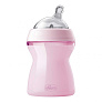 Chicco бутылочка Natural Feeling с флексорами 250 мл цвет розовый