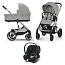 Cybex Коляска 3в1 Balios S Lux SLV Stone Grey NEW 2025