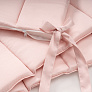 Perina защита для детской кроватки (фенс-бортик) "Sateen Collection" (розовый) - фото 6