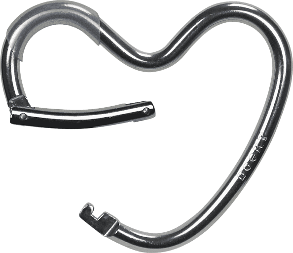 Xplorys    Dooky Heart Hook - Silver -   5