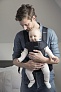 BabyBjorn рюкзак для переноски новорожденных Mini Cotton черный