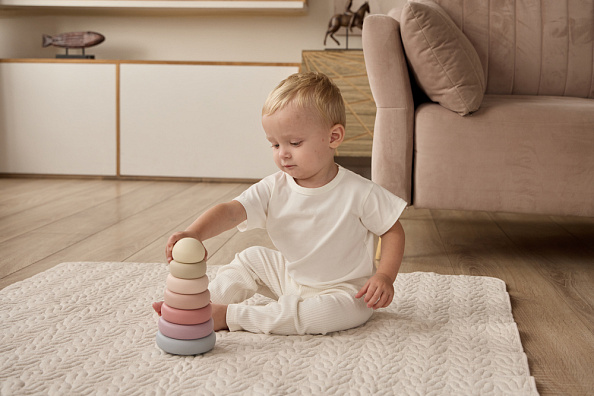 Edda игрушка - пирамидка Цветы - фото  3