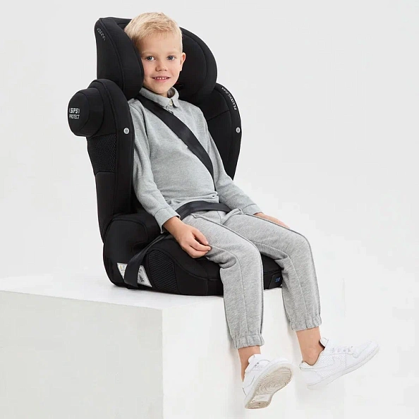 Osann автокресло Flux Isofix Klima All Black - фото  29