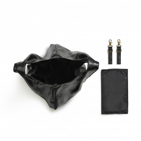 Elodie  Draped tote black