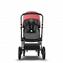 Bugaboo Fox3 коляска 2 в 1 Black/ Grey Melange/ Sunrise Red