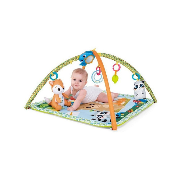 Chicco коврик игровой мягконабивной Волшебный лес* - фото  5