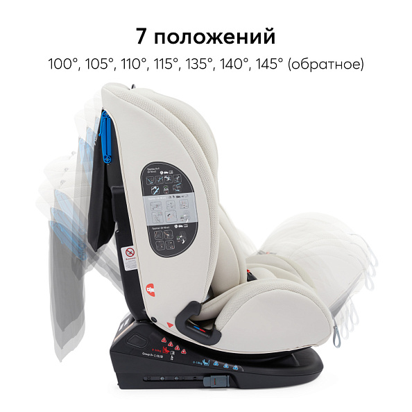 Happy Baby автокресло 0+ OREX sand (0-12 лет, до 36 кг) - фото  11