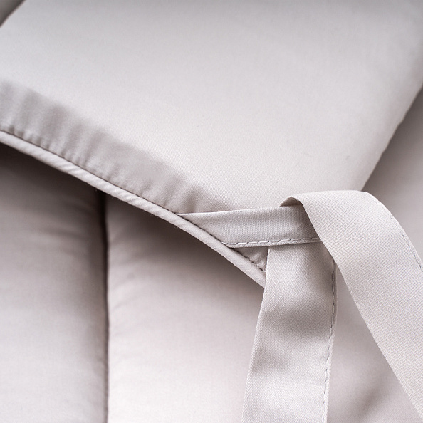 Perina защита для детской кроватки (фенс-бортик) "Sateen Collection" (жемчужно-серый) - фото  11