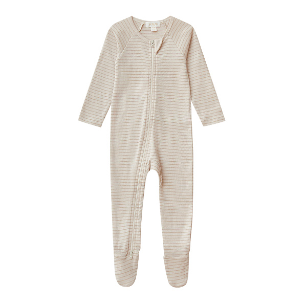 Babybu набор комбинезон на молнии 2 штуки 100% Органический хлопок ПИМА - фото  3