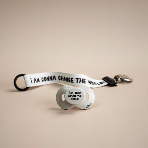 Elodie пустышка от 3 месяцев силиконовая - Change The World  - фото  4