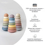 Edda игрушка - пирамидка Радуга - фото 5