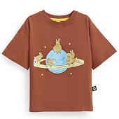 Happy Baby футболка детская Brown (planet)