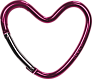 Xplorys    Dooky Heart Hook - Pink -  1