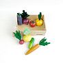 Lukno набор игрушечных овощей в ящике