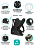 Chicco переноска-кенгуру эргорюкзак EASYFIT Black Night - фото 3