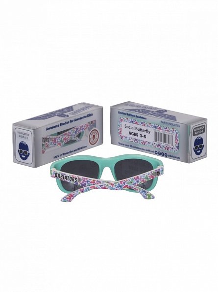 Babiators очки солнцезащитные Printed Navigator Junior 