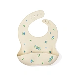 Edda нагрудник силиконовый, Черника