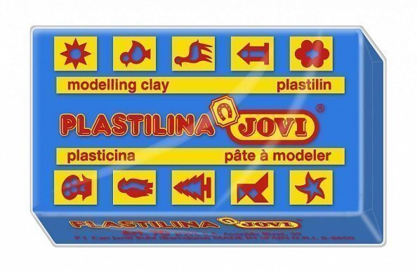 Jovi Пластилин синий 30 шт по 50 гр