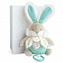 Dou Dou et Compagnie кролик игрушка музыкальная голубой Lapin de Sucre 19 см