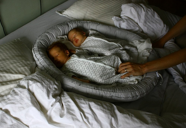 Babynest    7568 Twin lightgrey -   3