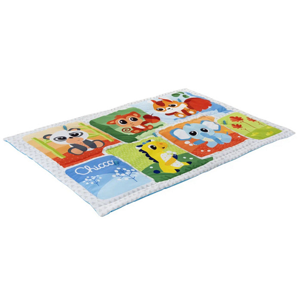 Chicco коврик игровой мягконабивной XXL Лесные друзья - фото  2