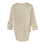 Babybu боди с длинным рукавом из 100% шерсти мериноса Almond Melange - фото 2