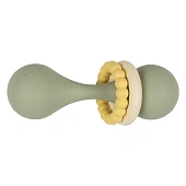 Edda погремушка - прорезыватель Гантеля, Шалфей