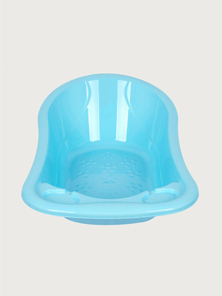 OLANT ванночка детская со сливом цвет голубой - фото  6