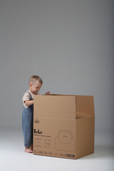 Фабрика облаков кресло детское интерьерное Bobo Rosewood - фото  10