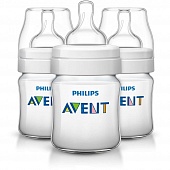 Philips Avent бутылочка для кормления, 125мл, 3 шт (полипропилен)***