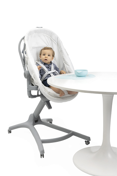 Chicco кроватка-стульчик 5-в-1 Baby Hug Pro White Cream - фото  21