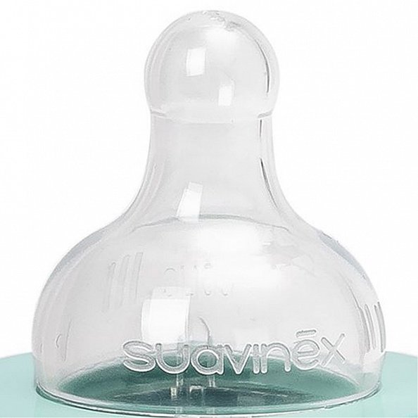 Suavinex бутылка 360 мл Haute Couture с 4 месяцев цвет голубой