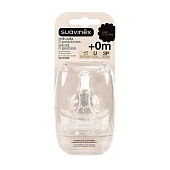 Suavinex соска 0+ силиконовая 2 штуки