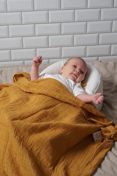 OLANT BABY комплект муслиновых пеленок 120х120, 3 штуки - фото  5