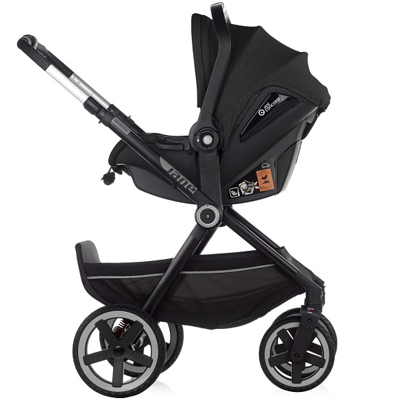JANE Concord Автокресло 0+  Koos I-Size R1 ( 40-83 см, 0-12 мес) Cold Black - фото  11