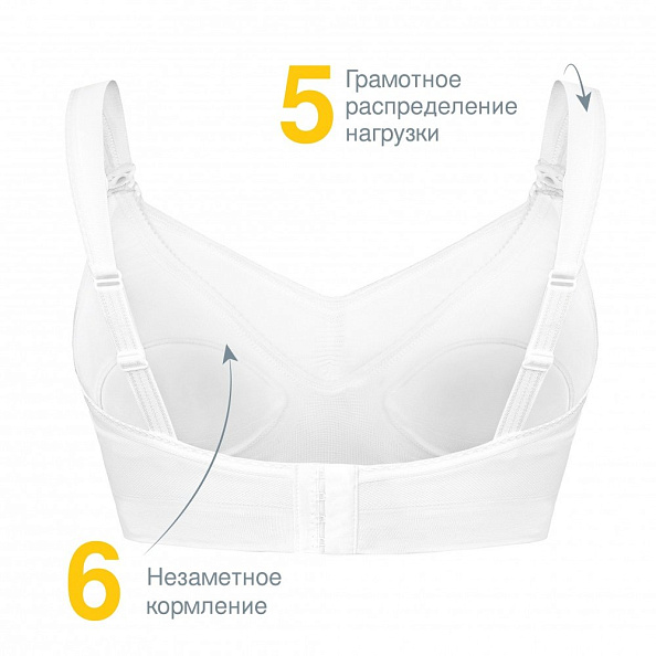Medela Bonita Extra Comfort Bra бюстгальтер для беременных и кормящих мам - фото  10