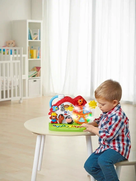 Chicco игровой центр Говорящая ферма рус/англ NEW - фото  7