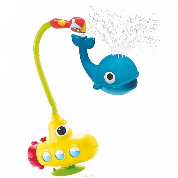 Yookidoo игрушка водная &quot;Подводная лодка и Кит&quot;