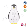 Zazu колонка+проигрыватель+ночник беспроводная Пингвинёнок Зои серый  - фото 9
