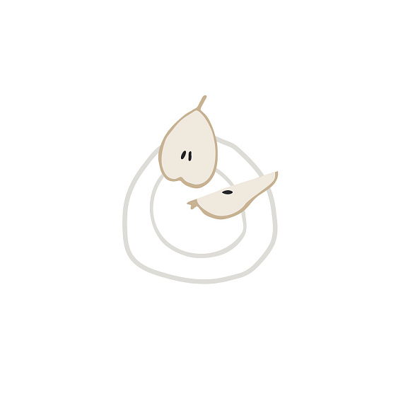 OLANT BABY набор для новорожденного из 5 предметов A perfect pear